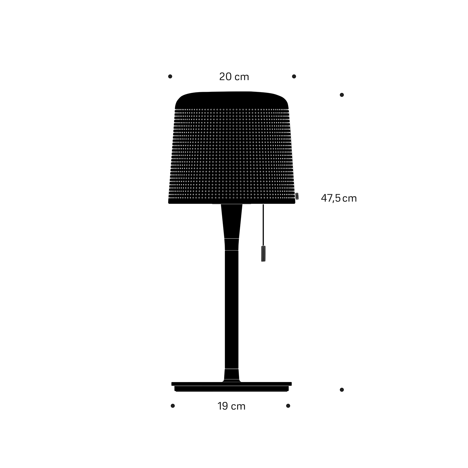 Vipp 530 Table Lamp H47.5cm 維普燈飾系列 圓形桌燈 / 床頭燈