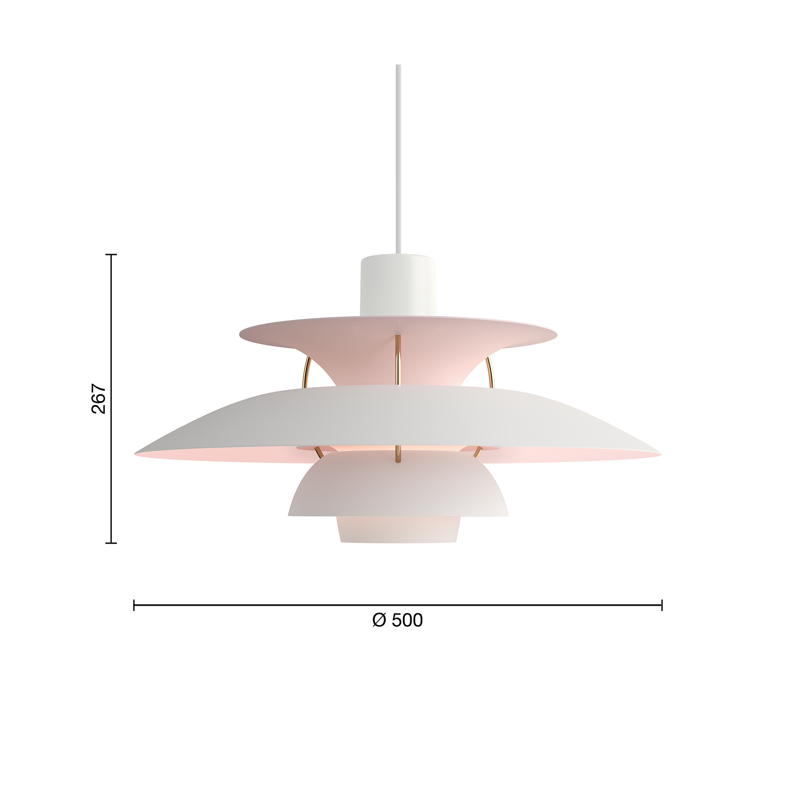 Louis Poulsen PH 5 Suspension Lamp 保羅漢寧森系列 Ph5 經典四層次吊燈 150 週年紀念版