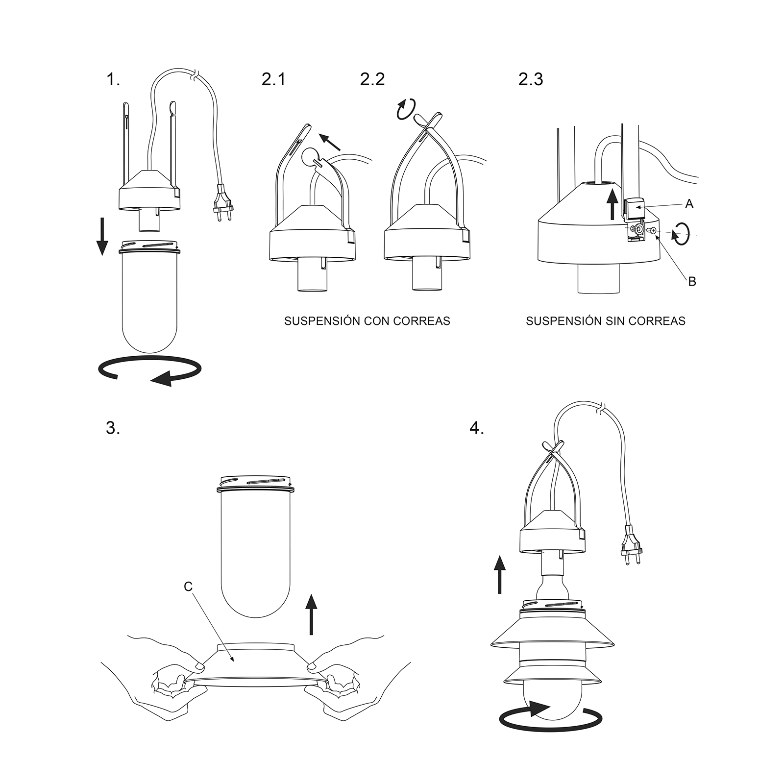 Marset Santorini Outdoor Pendant Light IP65 聖托里尼系列 戶外吊燈 / 露營燈