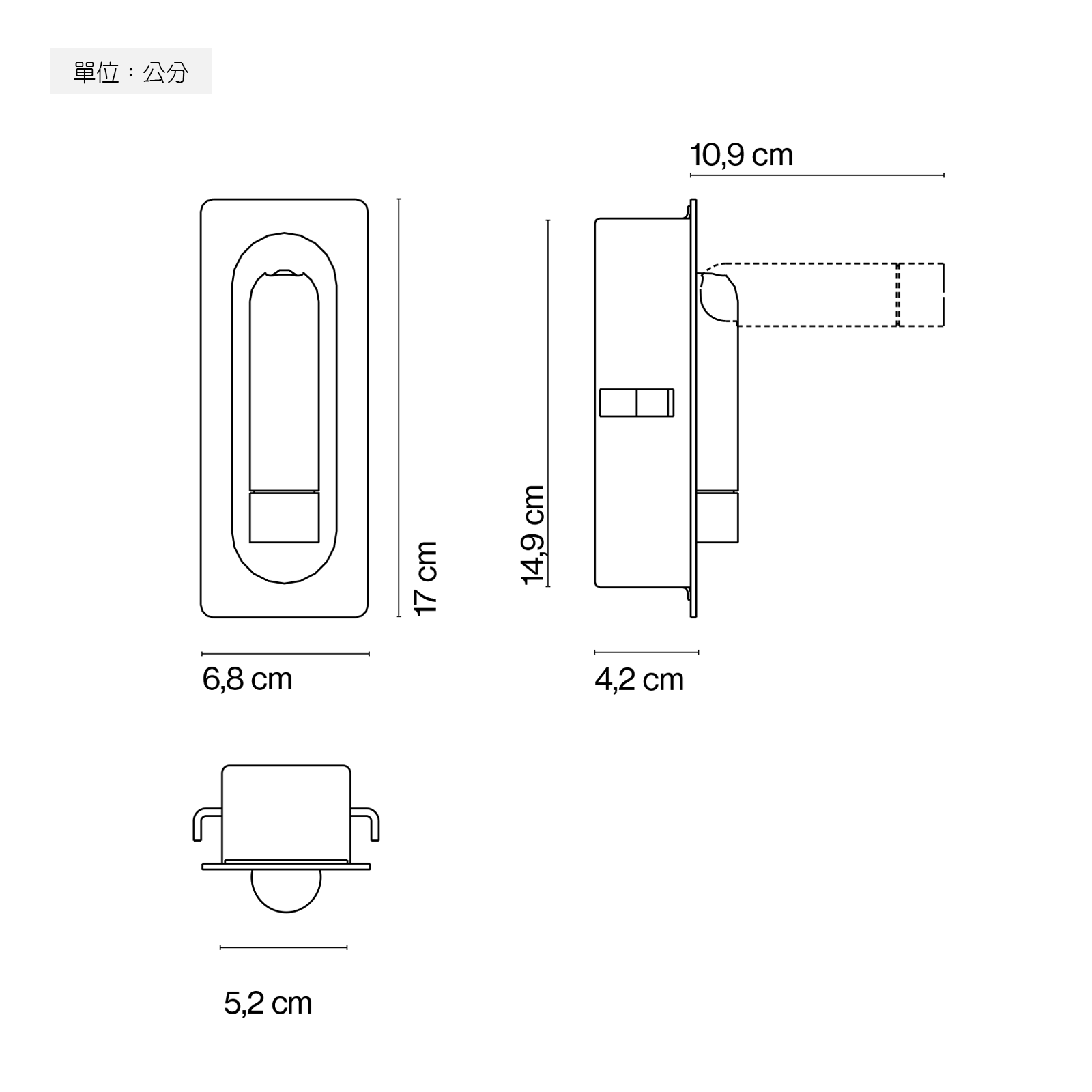 Marset Ledtube RSC Wall Light 圓管系列 嵌入式壁燈