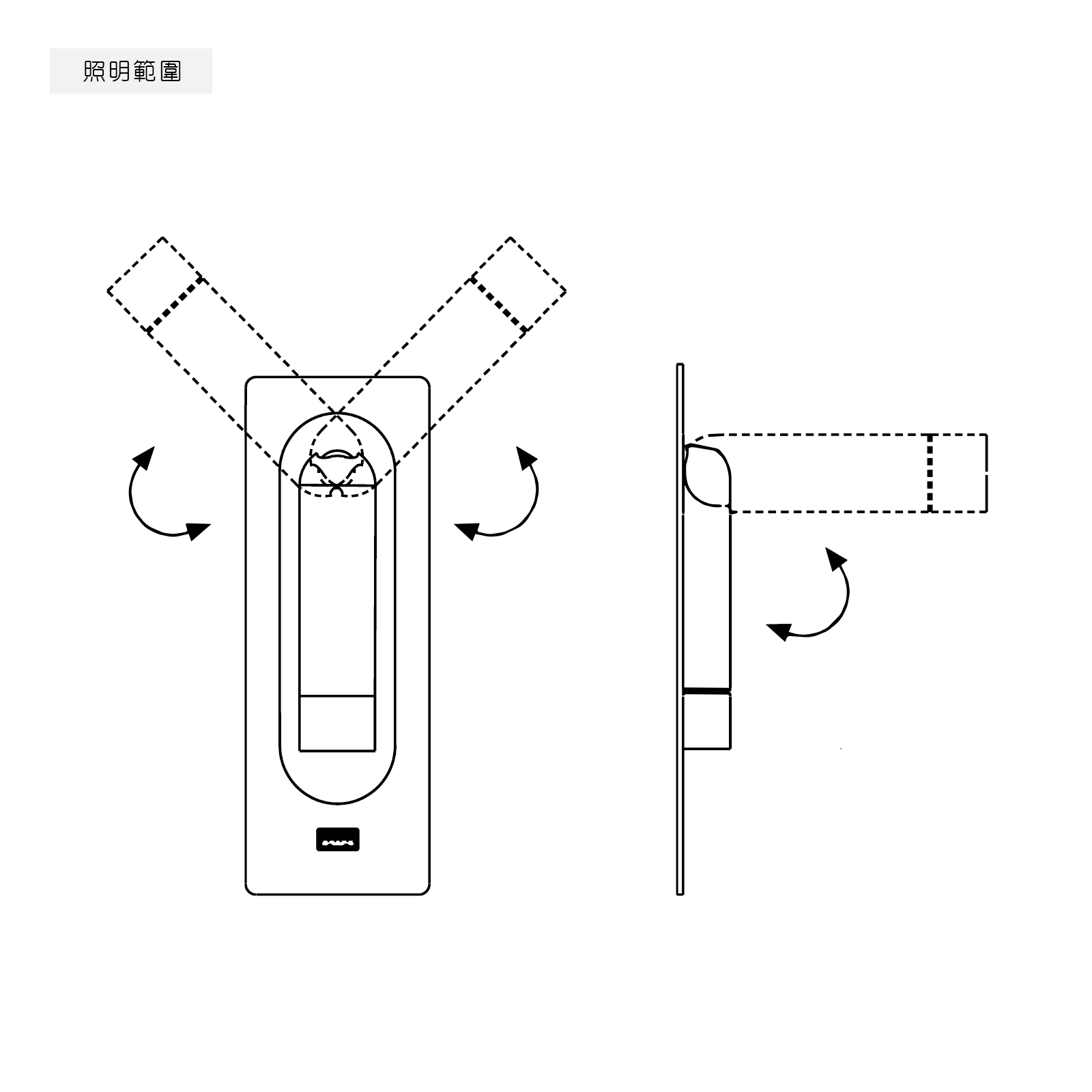 Marset Ledtube RSC USB Wall Lamp 圓管系列 嵌入式壁燈 - 含 USB 插座