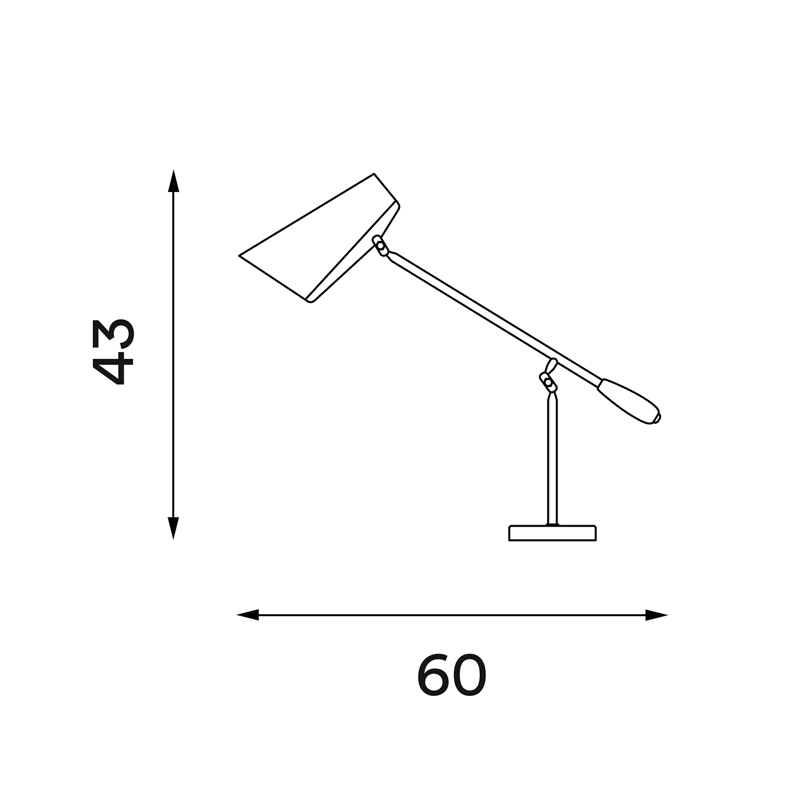 Northern Birdy Table Lamp 柏蒂系列 懸臂桌燈