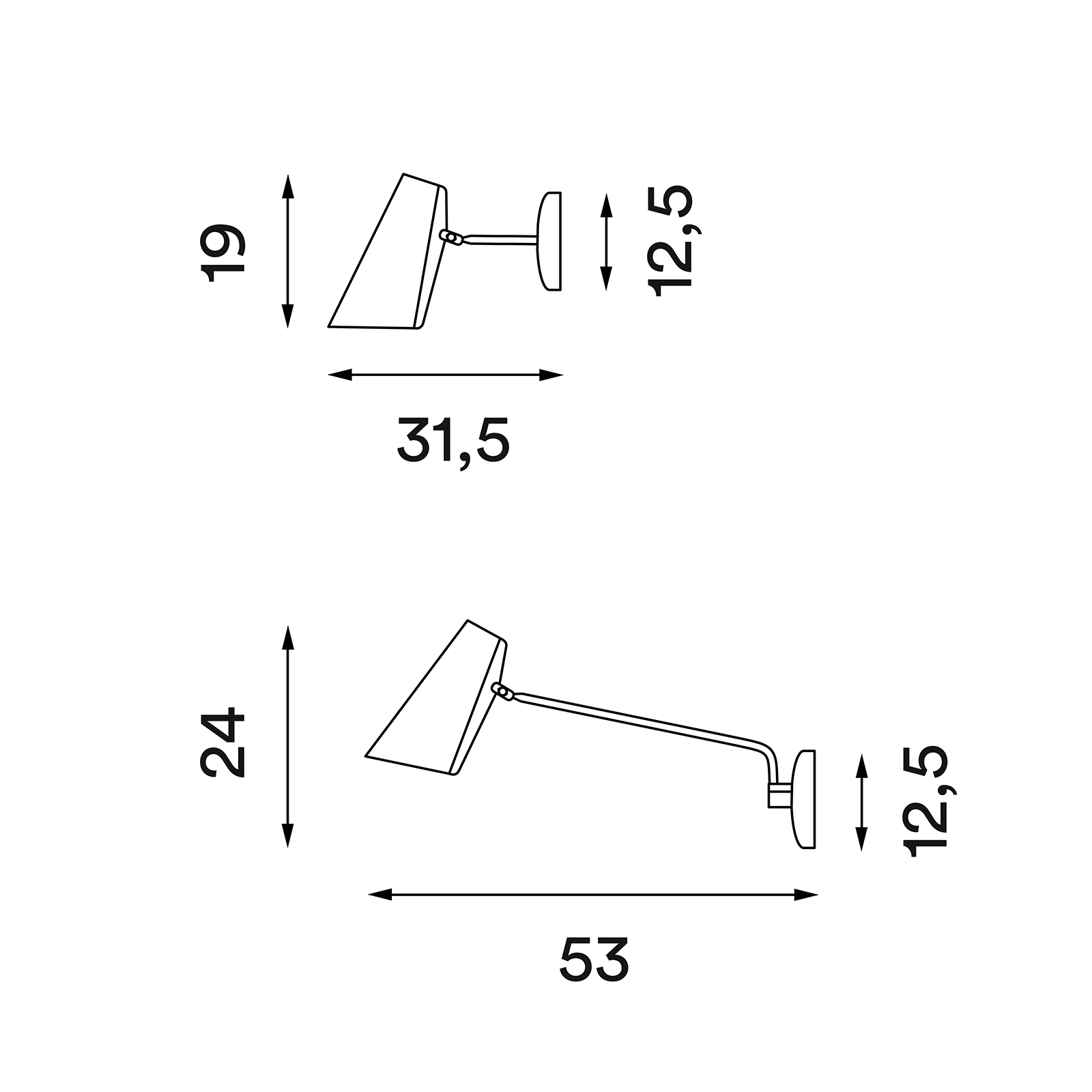 Northern Birdy Short Wall Lamp 柏蒂系列 短版壁燈