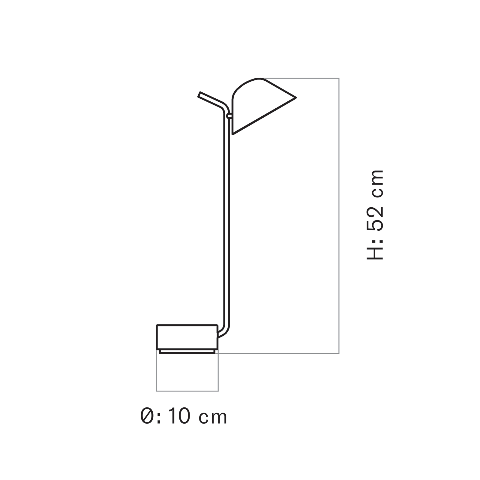 Audo Peek Table Lamp H52cm 彼克 天鵝造型 桌燈