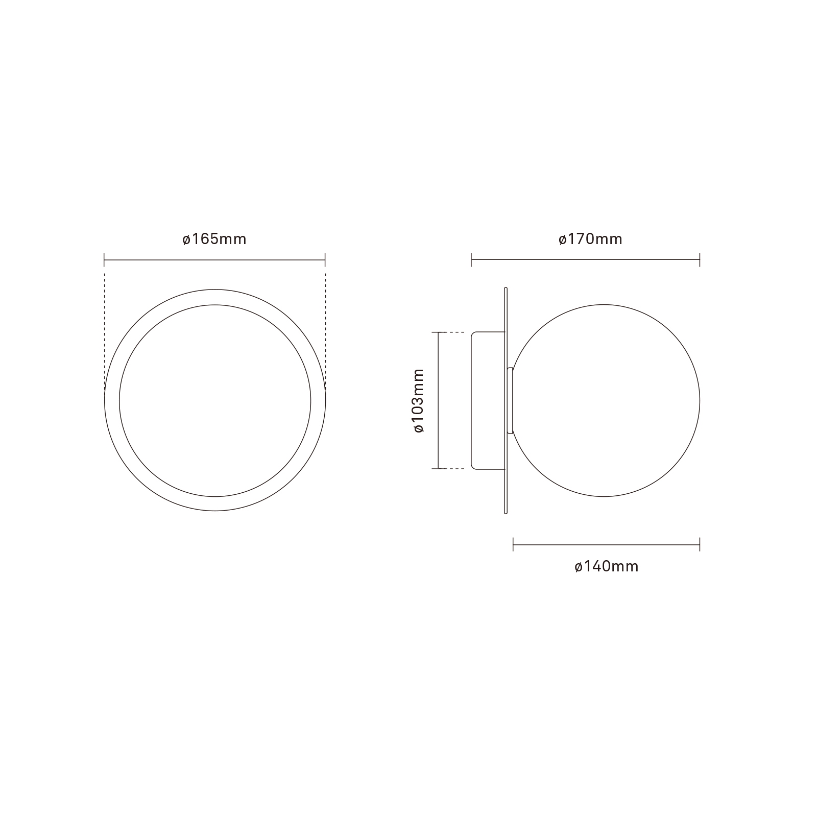 Nuura Liila 1 Wall Lamp Medium IP44 莉拉系列 壁/頂燈 - 中尺寸