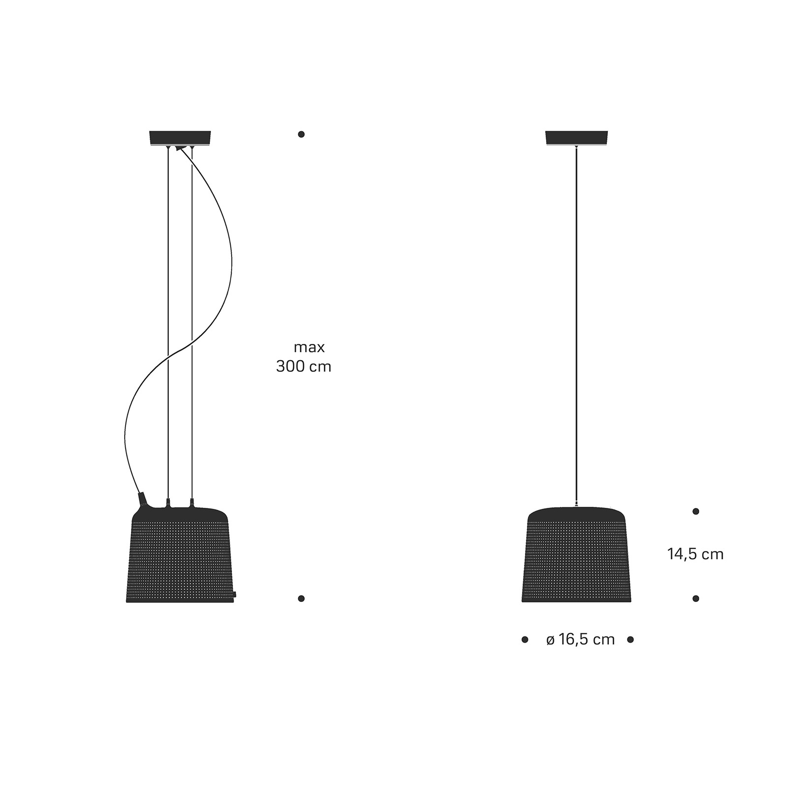 Vipp 528 Pendant Light Small 維普燈飾系列 圓形吊燈 - 小尺寸 16.5 cm