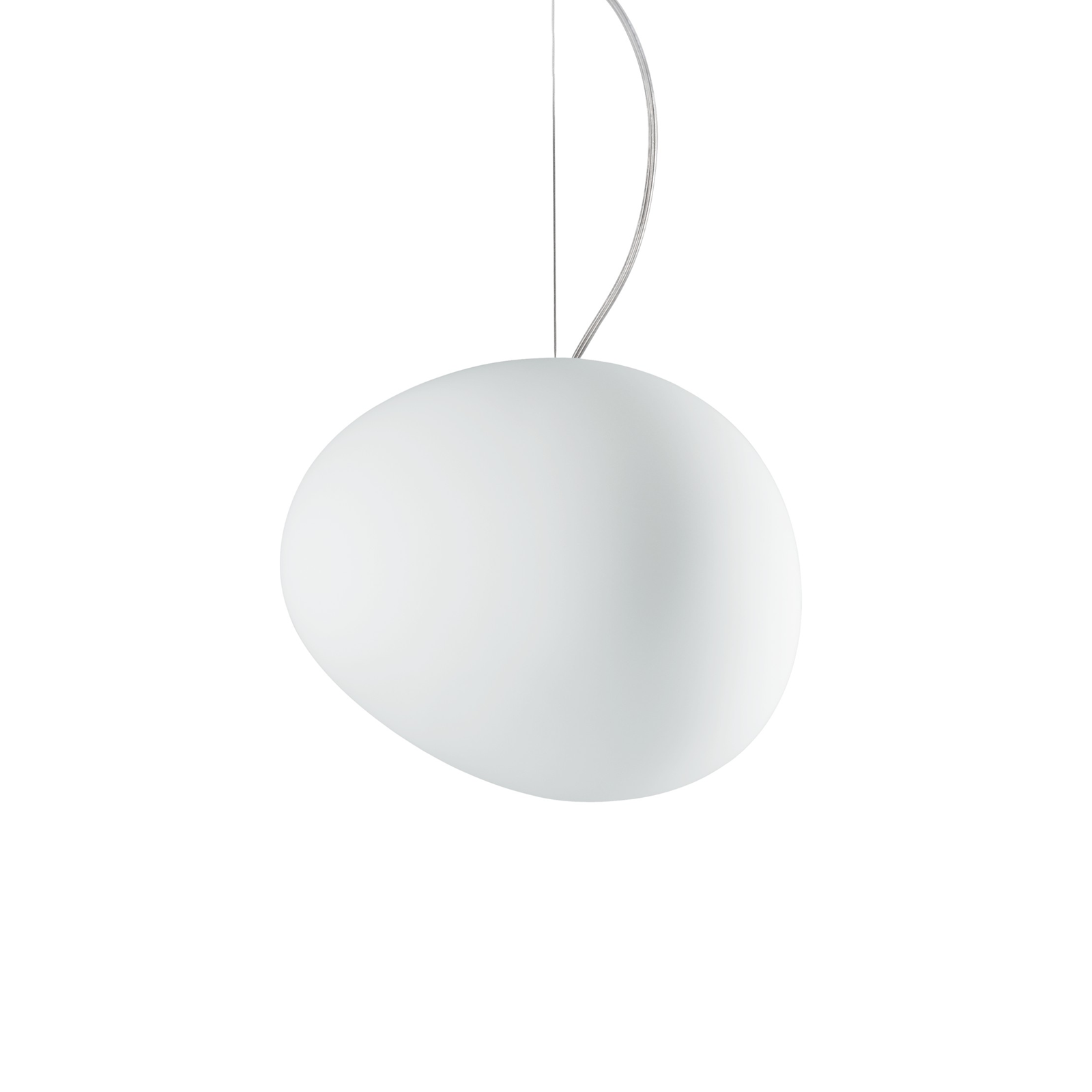 Foscarini Gregg Suspension Lamp in Midi 重生系列 霧白玻璃吊燈 - 中小尺寸 21 cm