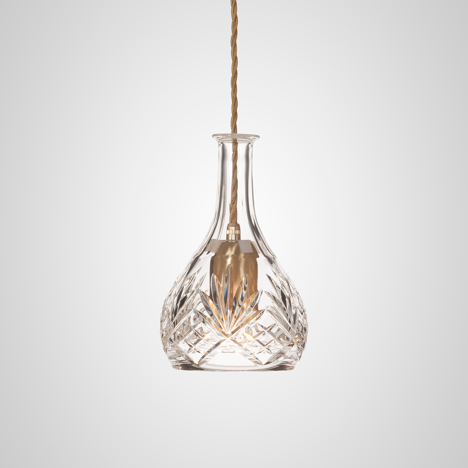 Lee Broom Bell Decanterlight Pendant Light 14cm 晶漾系列 網紋切割造型吊燈 - 吊鐘款