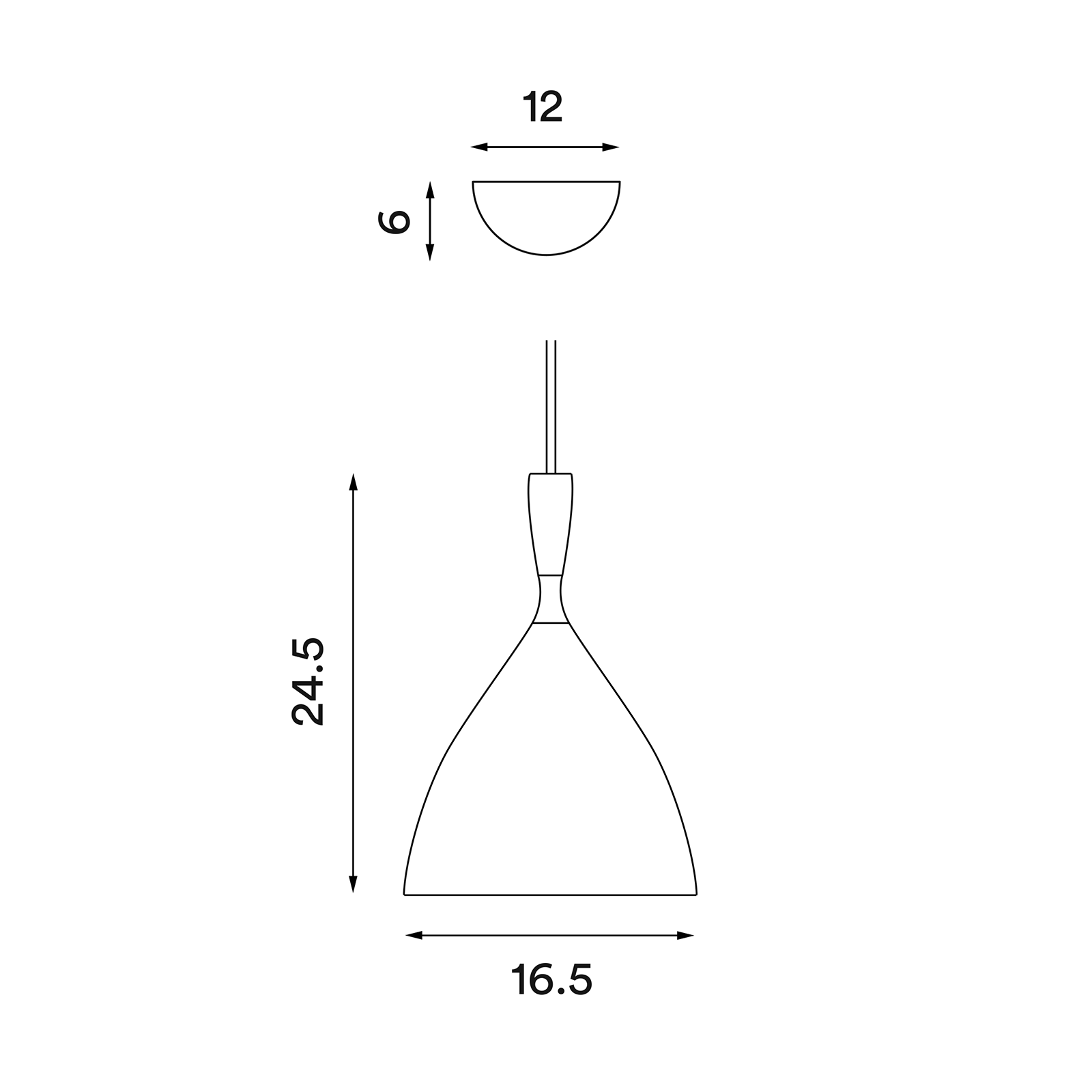 Northern Dokka Pendant Light 16.5cm 多卡系列 小吊燈