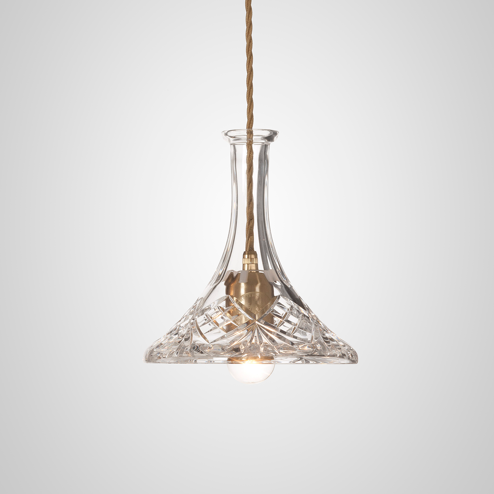 Lee Broom Tulip Decanterlight Pendant Light 20cm 晶漾系列 網紋切割造型吊燈 - 鬱金香款