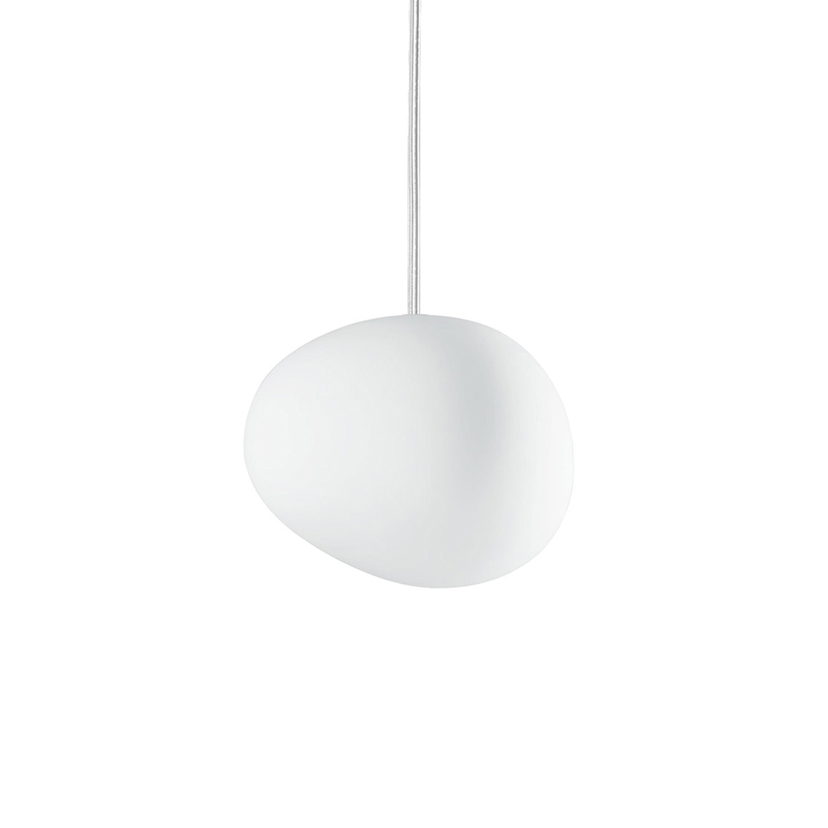 Foscarini Gregg Suspension Lamp in Small 重生系列 霧白玻璃吊燈 - 小尺寸 13 cm